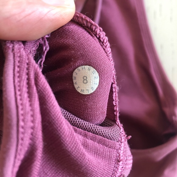 Lululemon pink long line sports bra - excellent condition - Picture 2 of 3